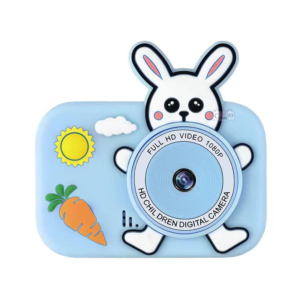 Vista 5 de Cámara De Fotos Y Videos Para Niños - COLOR: Azul